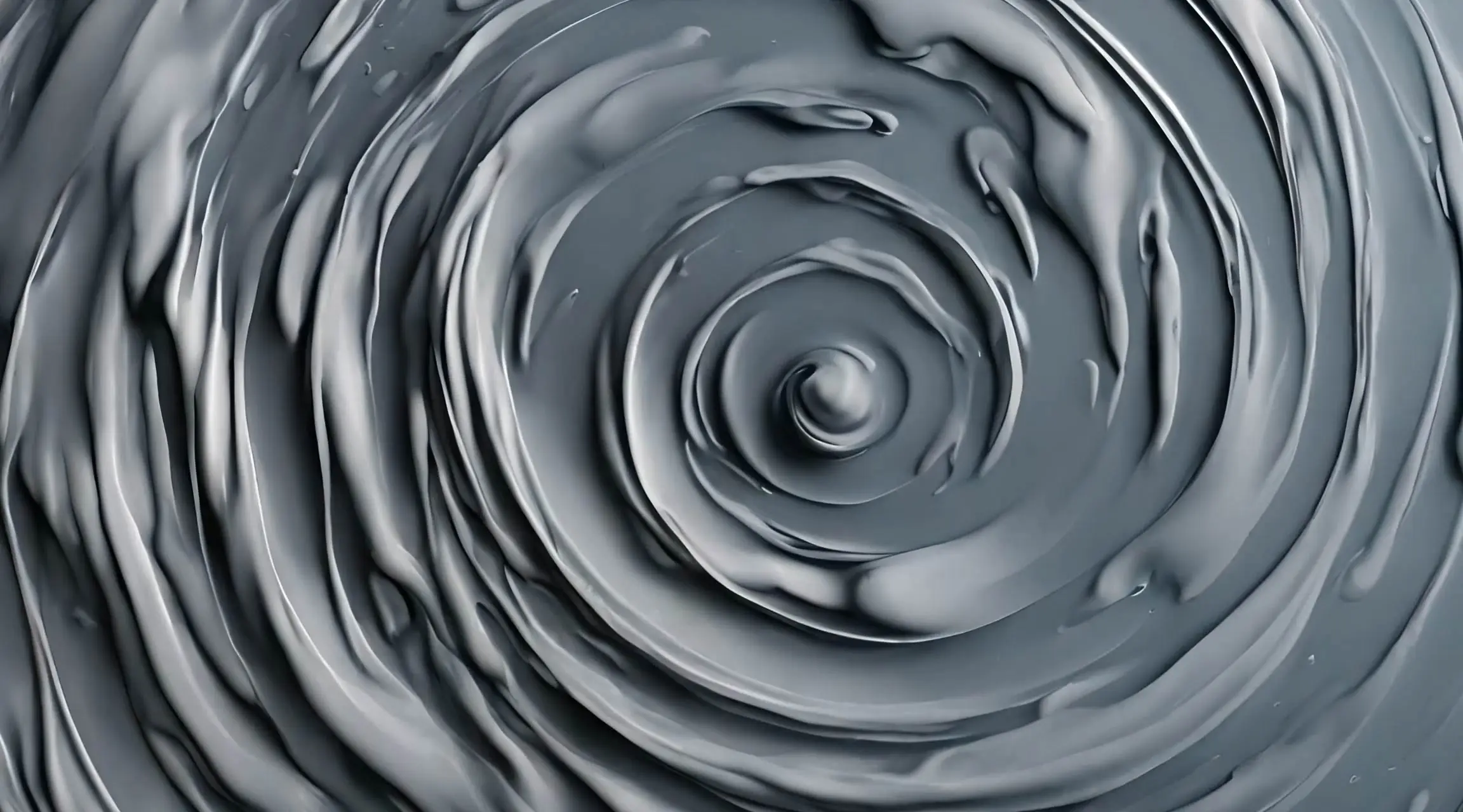 Metallic Liquid Spiral Abstract Stock Video